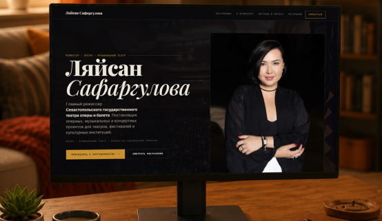 Создание корпоративного сайта Ляйсан Сафаргулова